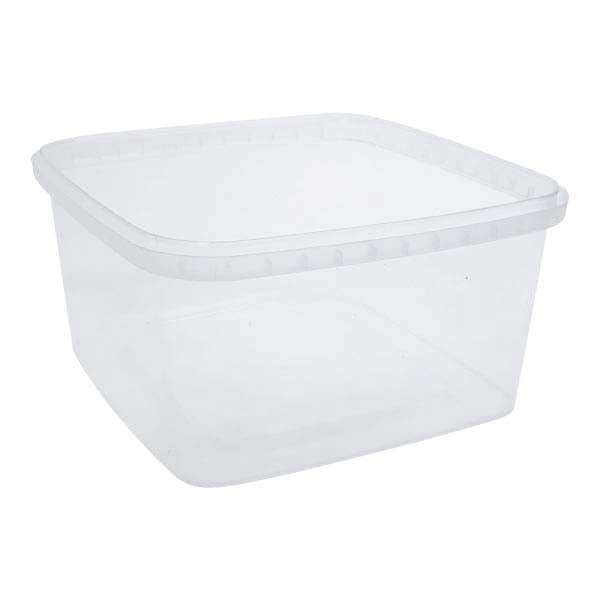 TAMPER-EVIDENT CLEAR PP DELI CONTAINER 32OZ - 250 per case