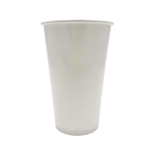 WHITE PAPER CUP FOR COLD DRINKS 16OZ - 1000 per case