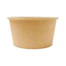 CONTENANT EN CARTON KRAFT AVEC INTÉRIEUR EN POLYÉTHYLÈNE 16OZ - ALLONGÉ - 500 par caisse